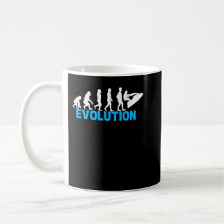 Evolution Jet Ski Funny Water Sport Boating Gift Kaffemugg
