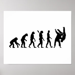 Evolution Judo Poster