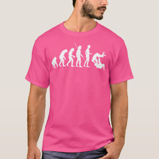 Evolution Judoka Funny Judo Fighter Judo T Shirt