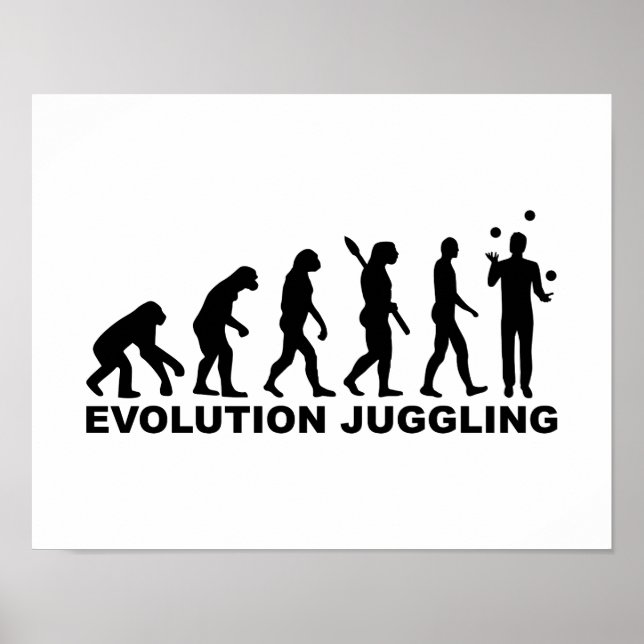 Evolution Juggling Poster (Framsidan)