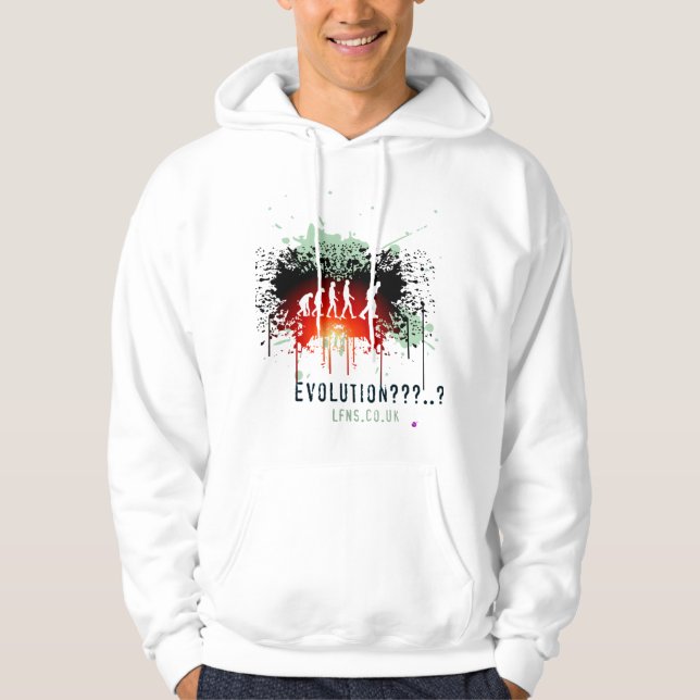 Evolution/jumperHoodie Sweatshirt Med Luva (Framsida)