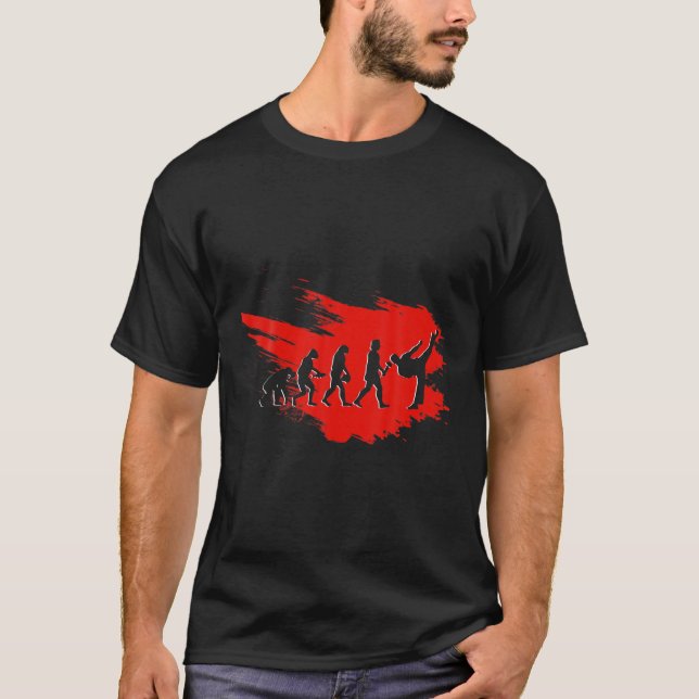 Evolution Karate T Shirt (Framsida)