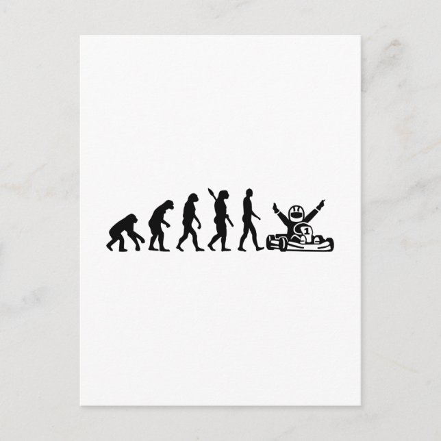 Evolution Kart Vykort (Framsida)