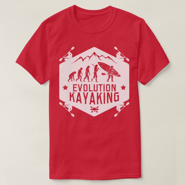 Evolution Kayaking T Shirt (Design framsida)