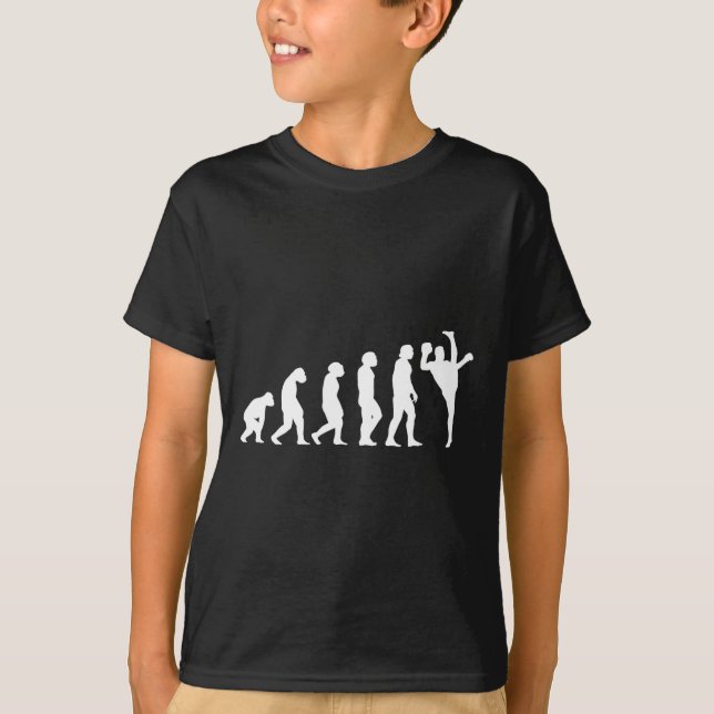 Evolution Kickboxing Kickboxare  T Shirt (Framsida)