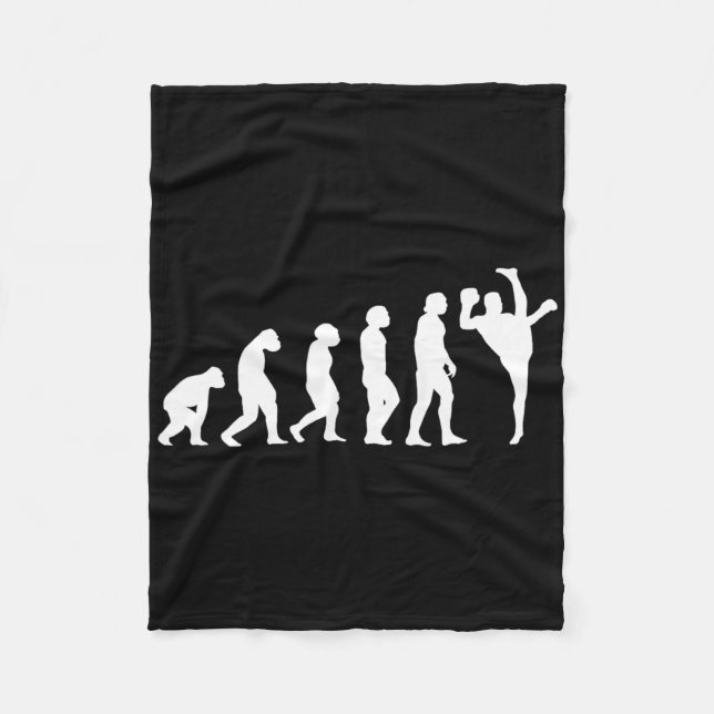 Evolution Kickboxing Kickboxer  Fleecefilt (Framsidan)