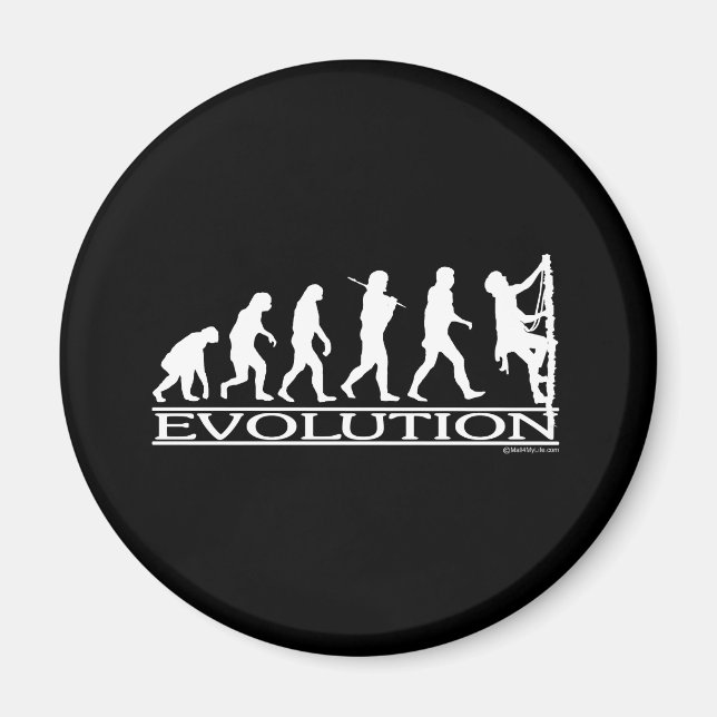 Evolution - klättring magnet (Framsidan)