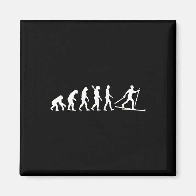 Evolution Kor-land Skiing Magnet (Framsidan)