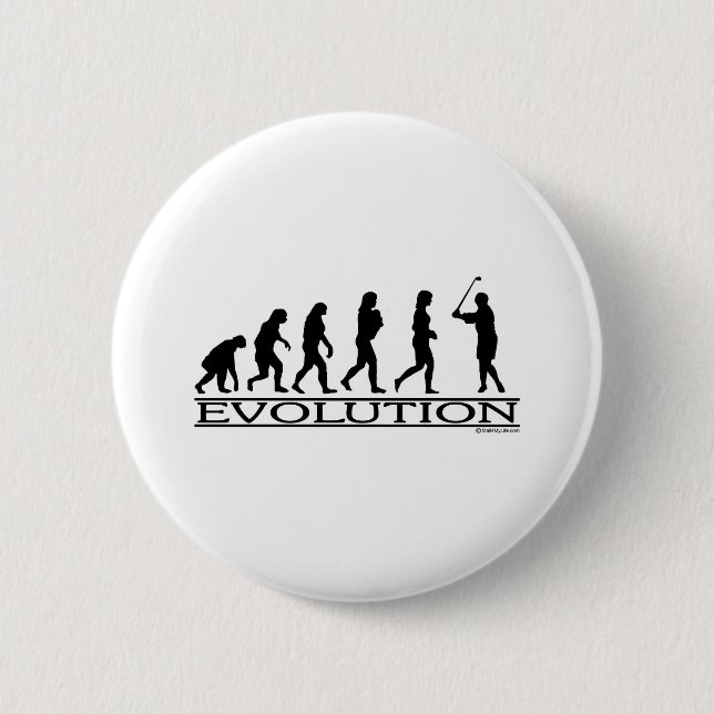 Evolution - kvinnlig golf knapp (Framsida)