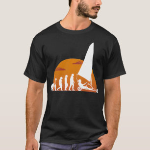 Evolution Land Sailing Dirtboing Sail Wagon Sand T Shirt