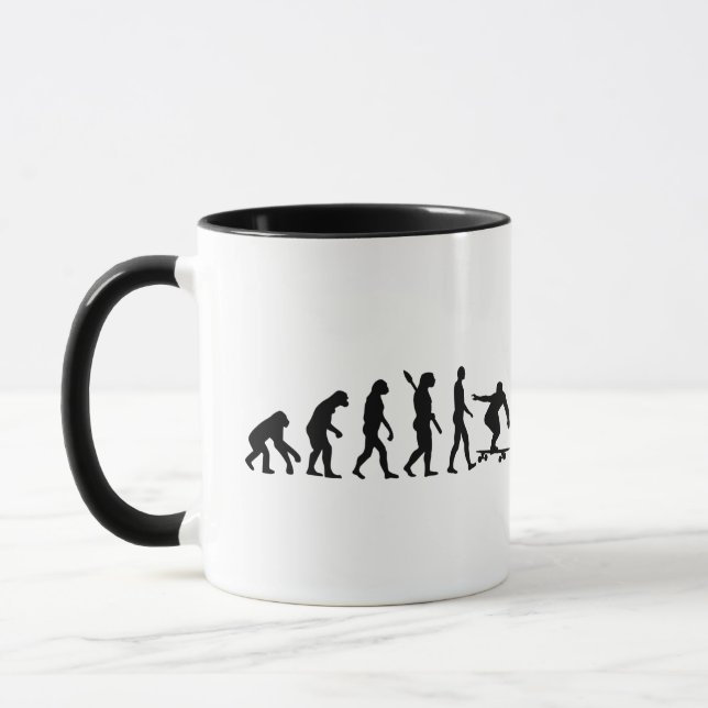 Evolution Longboard Mugg (Vänster)