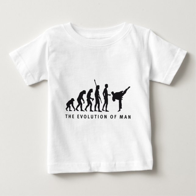 evolution martial arts t shirt (Framsida)