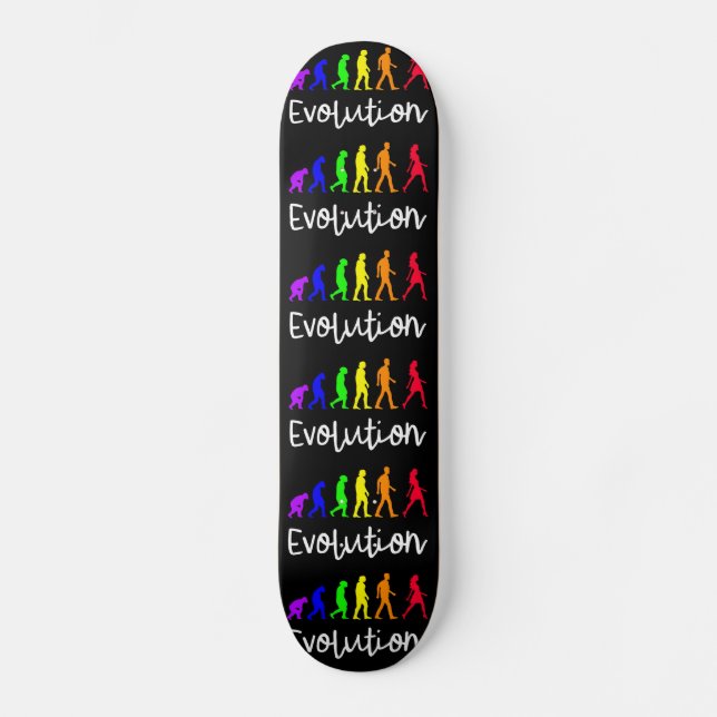 Evolution Mini Skateboard Bräda 18,5 Cm (Framsida)