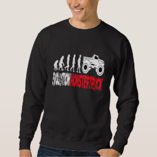 Evolution Monster Lastbil Monster Lastbil Freestyl Lång Ärmad Tröja