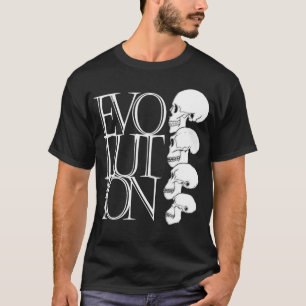 Evolution (mörk skjorta) t-shirt