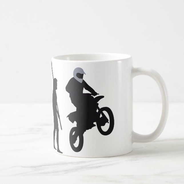 evolution motorbike kaffemugg (Höger)