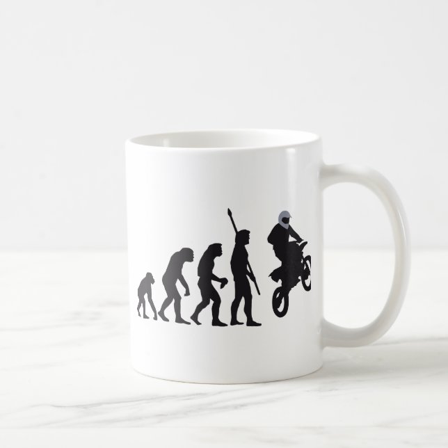 evolution motorbike kaffemugg (Höger)