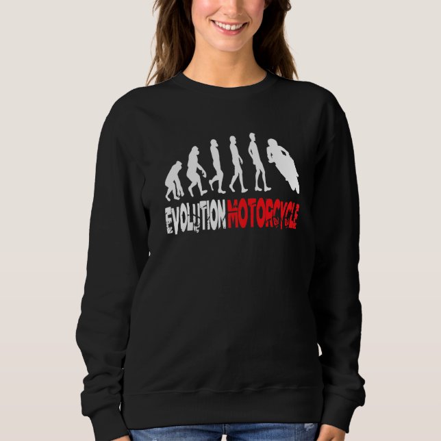 Evolution Motorcykel Emotorcykel Ecykel Motorcycli T Shirt (Framsida)