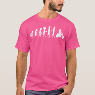 Evolution Motorcykel Motor Scooter Cykel Racing Mo T Shirt