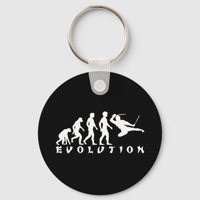 evolution Ninja Black Nyckelring (Framsida)