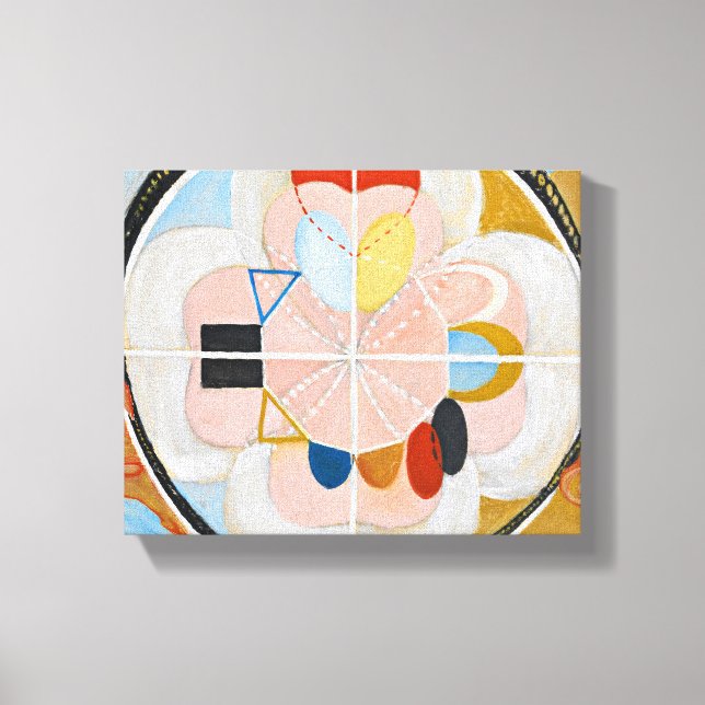 Evolution No.13 av Hilma af Klint Canvastryck (Framsida)