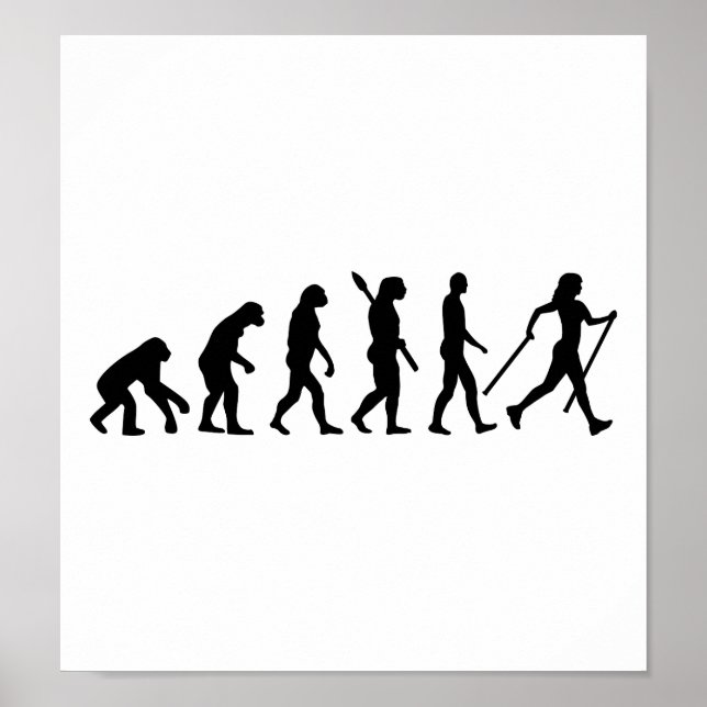 Evolution Nordic Walking Poster (Framsidan)