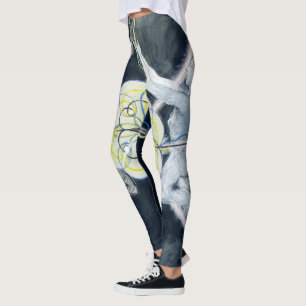 Evolution Nr 3 av Hilma af Klint Leggings