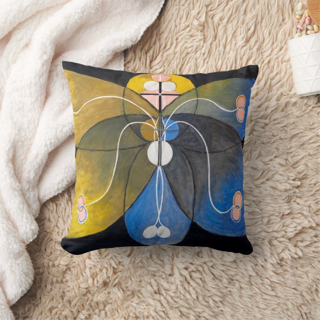 Evolution nr 9 | Hilma af Klint | Kudde (Filt)