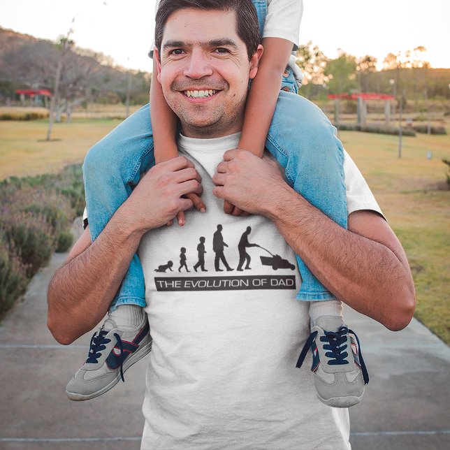 Evolution of Dad T-Shirt (Skapare uppladdad)