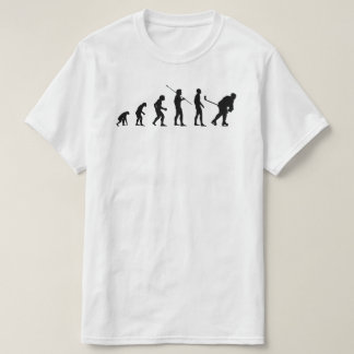 Evolution of Ice Hockey Player Sports Meme Bv T Shirt