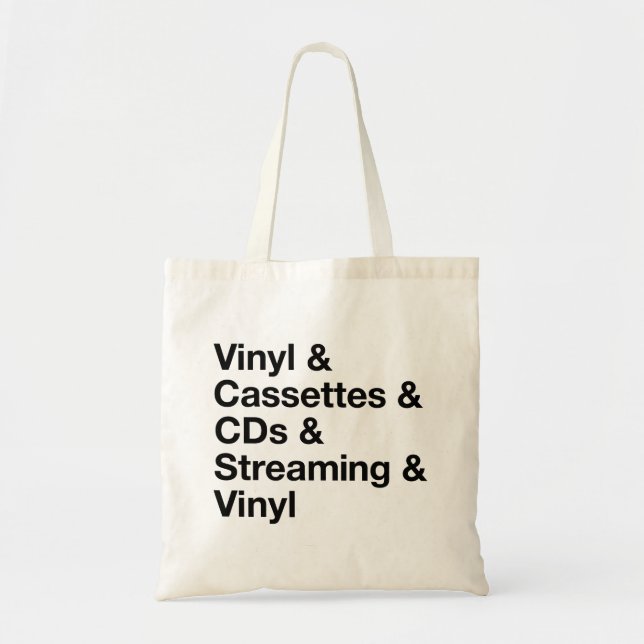 Evolution of Music-handväskan Tygkasse (Framsidan)