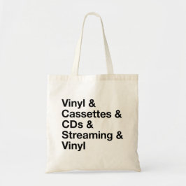 Evolution of Music Tote Bag Tygkasse