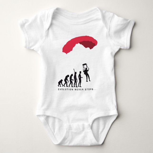 evolution Parachute Tee (Framsida)