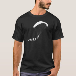 Evolution Paraglider Paragliding Pilot Paragliding T Shirt