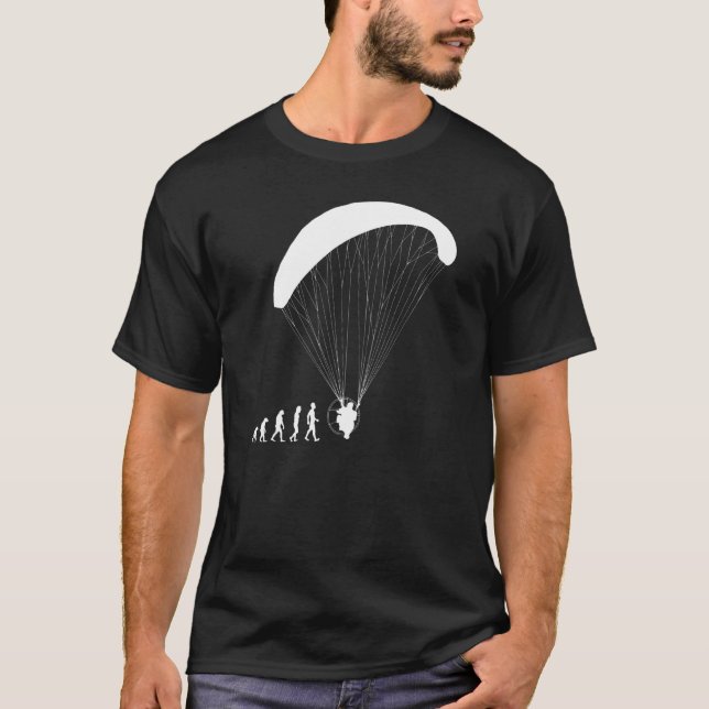 Evolution Paramotor Pilot T Shirt (Framsida)