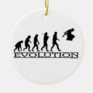 Evolution Parkour Julgransprydnad Keramik