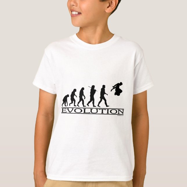 Evolution Parkour Tee Shirt (Framsida)