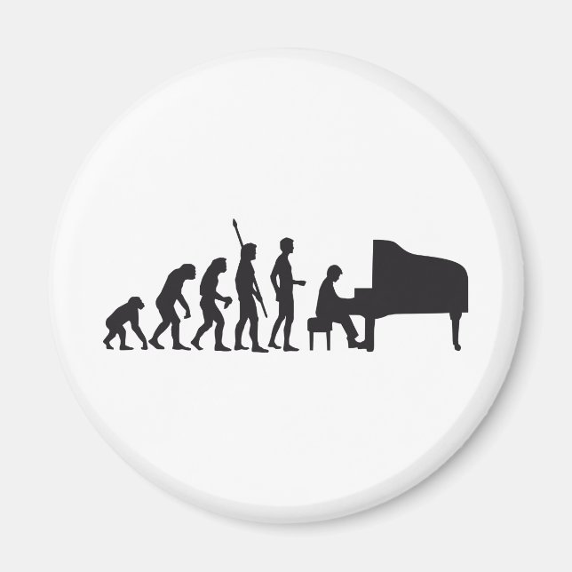 evolution piano magnet (Framsidan)
