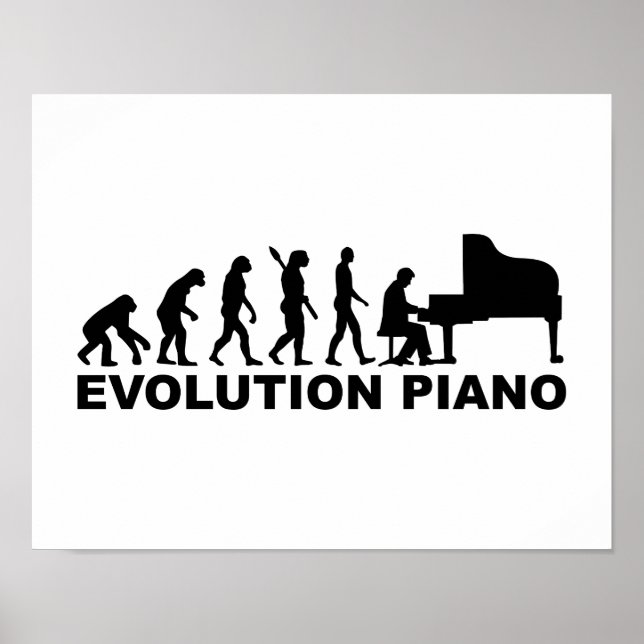 Evolution Piano Poster (Framsidan)