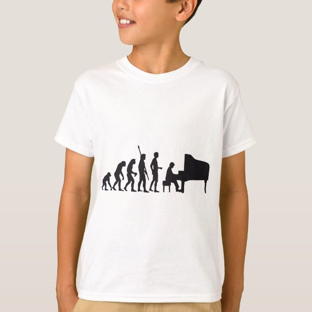 evolution piano tee (Framsida)