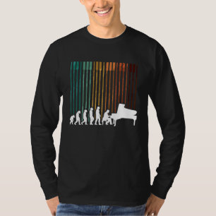 Evolution Pianomusiker Keyboardorkester T Shirt