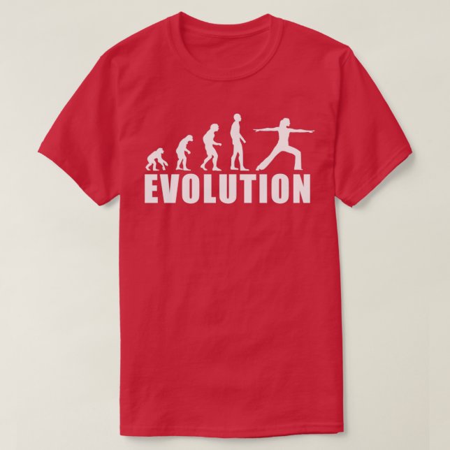 EVOLUTION PILATS YOGA GIF T SHIRT (Design framsida)