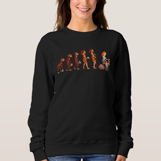 Evolution Pottery Craft Clay Art Pot Potters Artis T Shirt (Framsida)