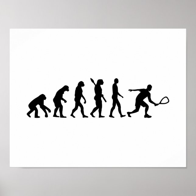 Evolution Racquetball Poster (Framsidan)
