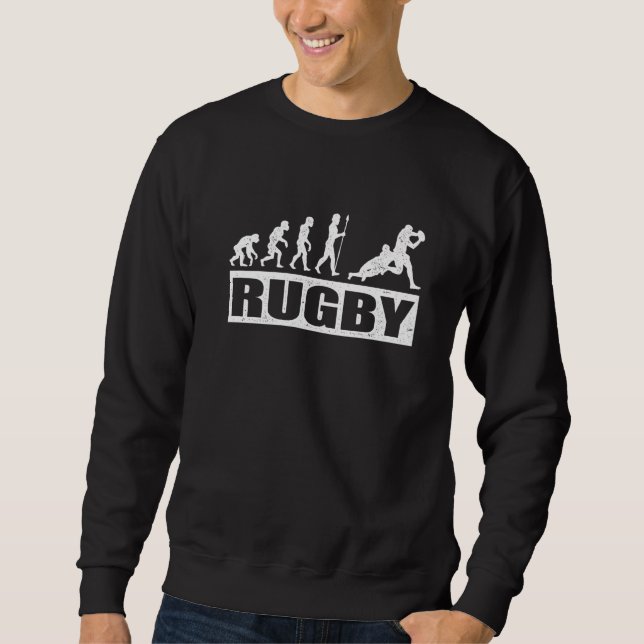 Evolution Rugby Sports Lång Ärmad Tröja (Framsida)