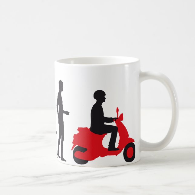 evolution scooter kaffemugg (Höger)