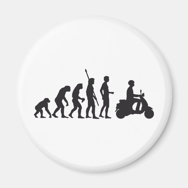 evolution scooter magnet (Framsidan)