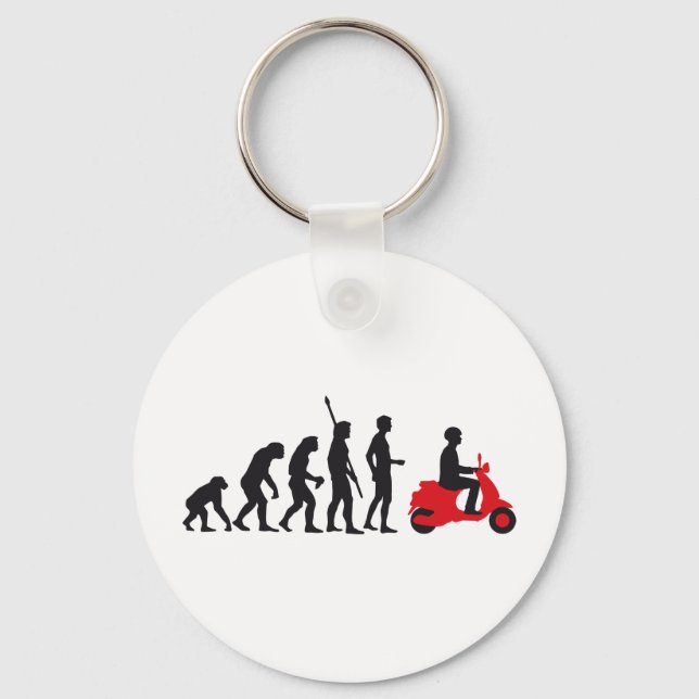 evolution scooter nyckelring (Framsida)