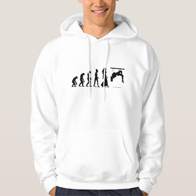 Evolution shibari hoodie (Framsida)