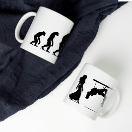 Evolution shibari kaffemugg